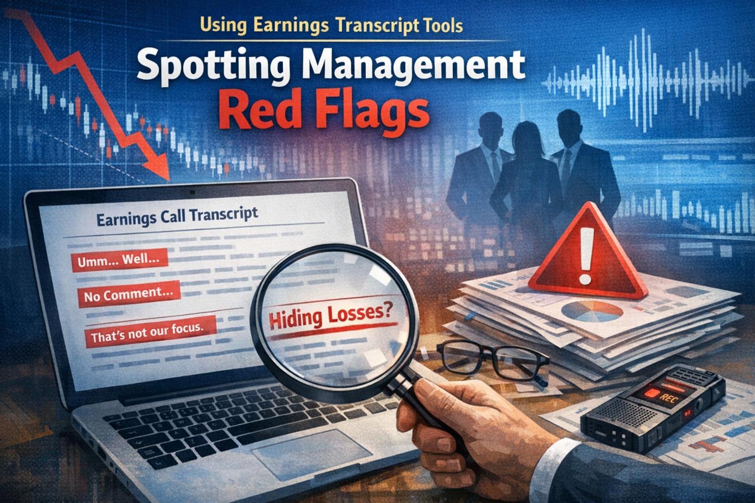 How Investors Can Use Earnings Transcript Tools to Spot Management Red Flags