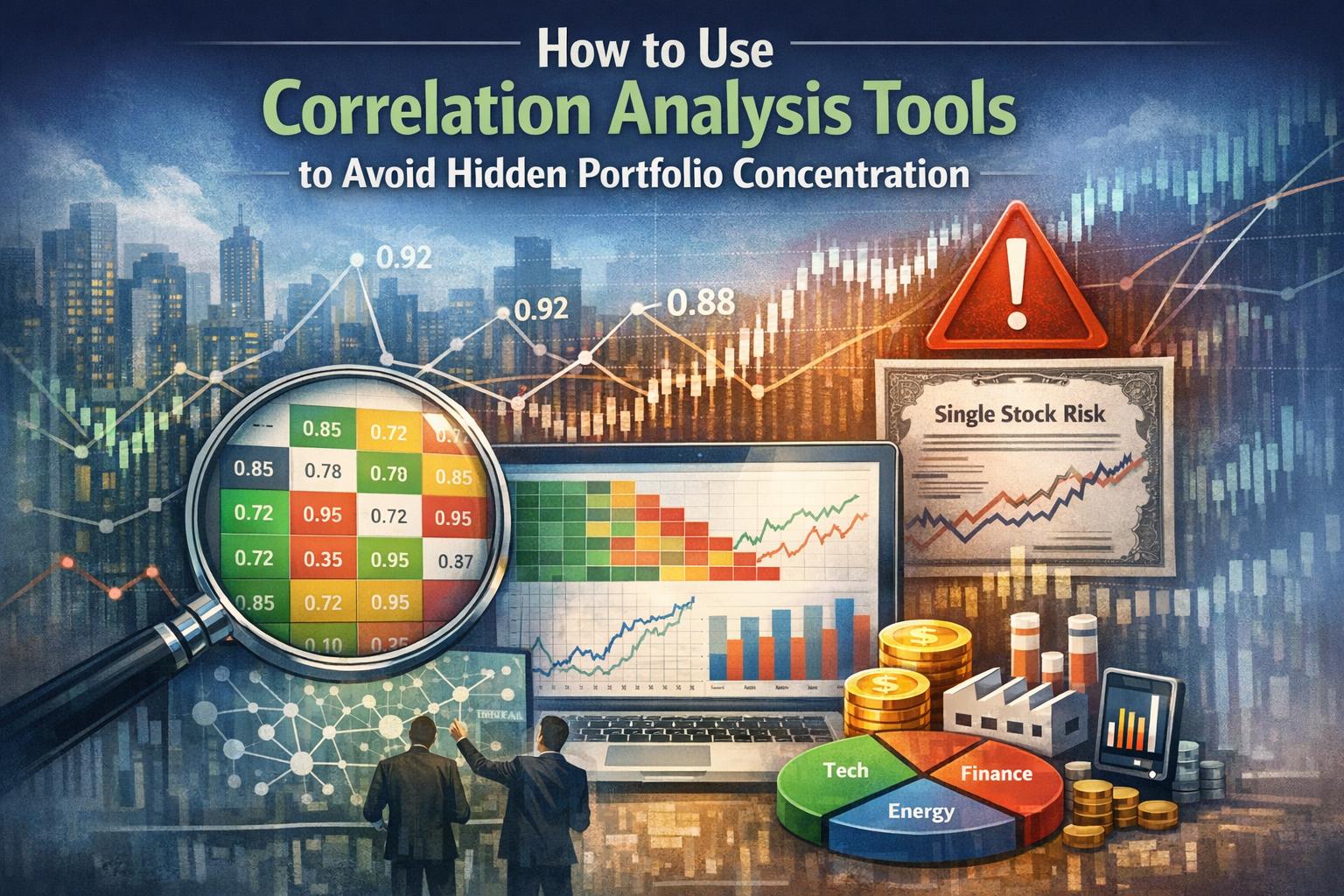 How to Use Correlation Analysis Tools to Avoid Hidden Portfolio Concentration