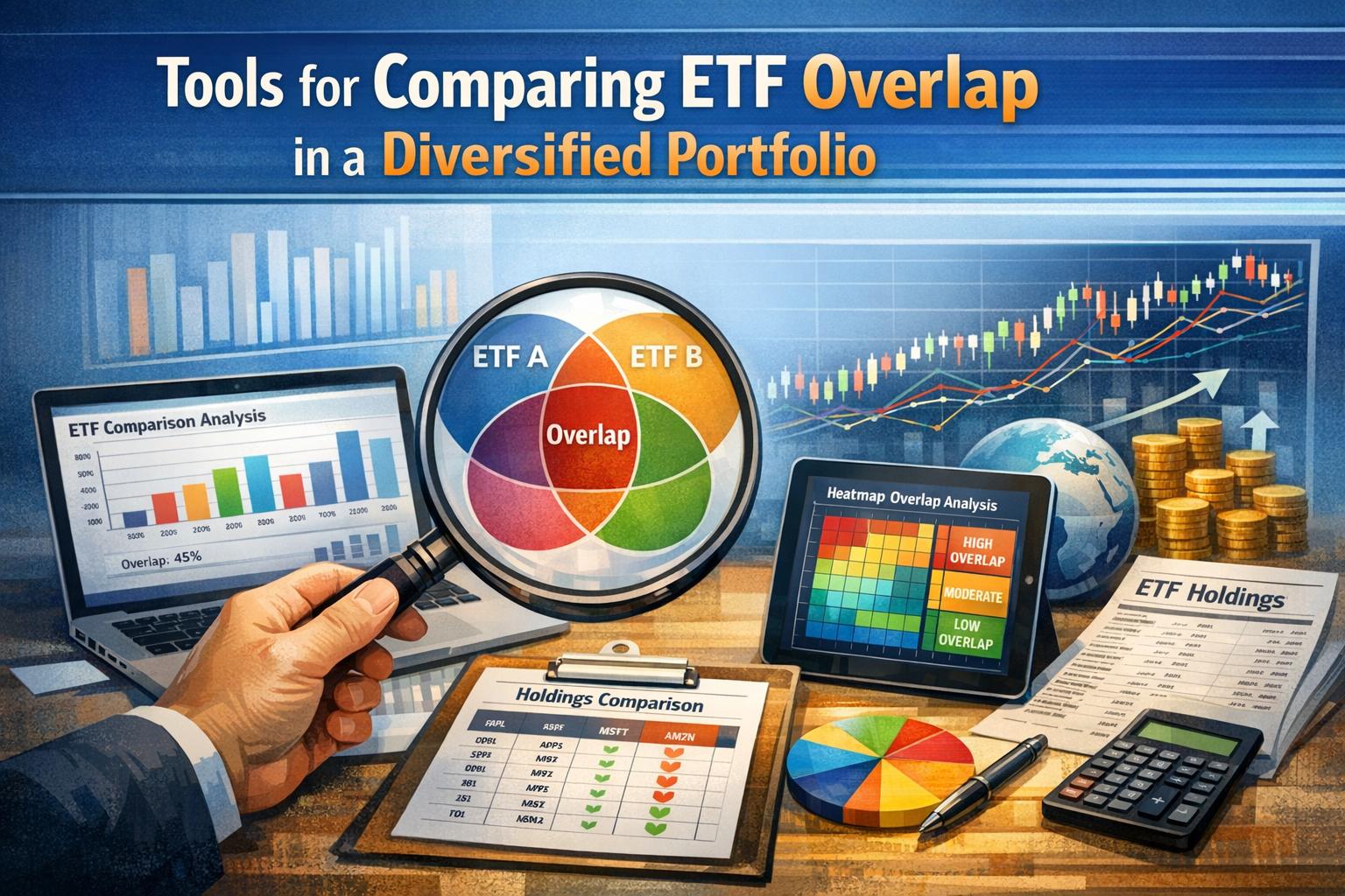 Tools for Comparing ETF Overlap in a Diversified Portfolio