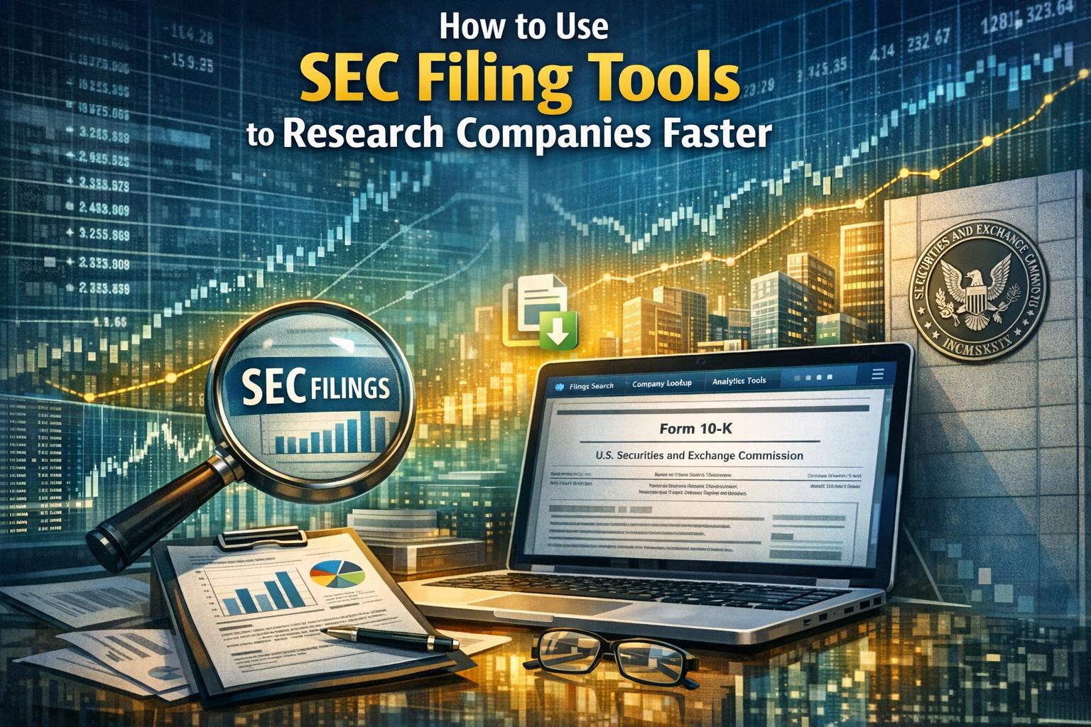 How to Use SEC Filing Tools to Research Companies Faster