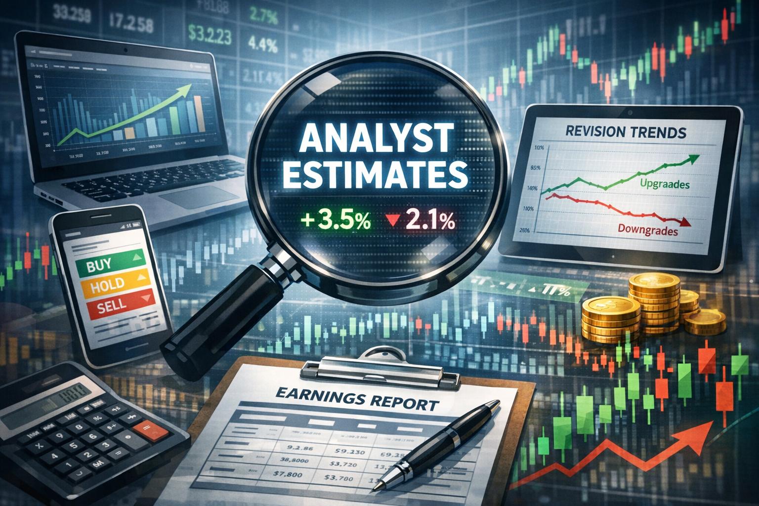 Investment Tools for Tracking Analyst Estimate Revisions