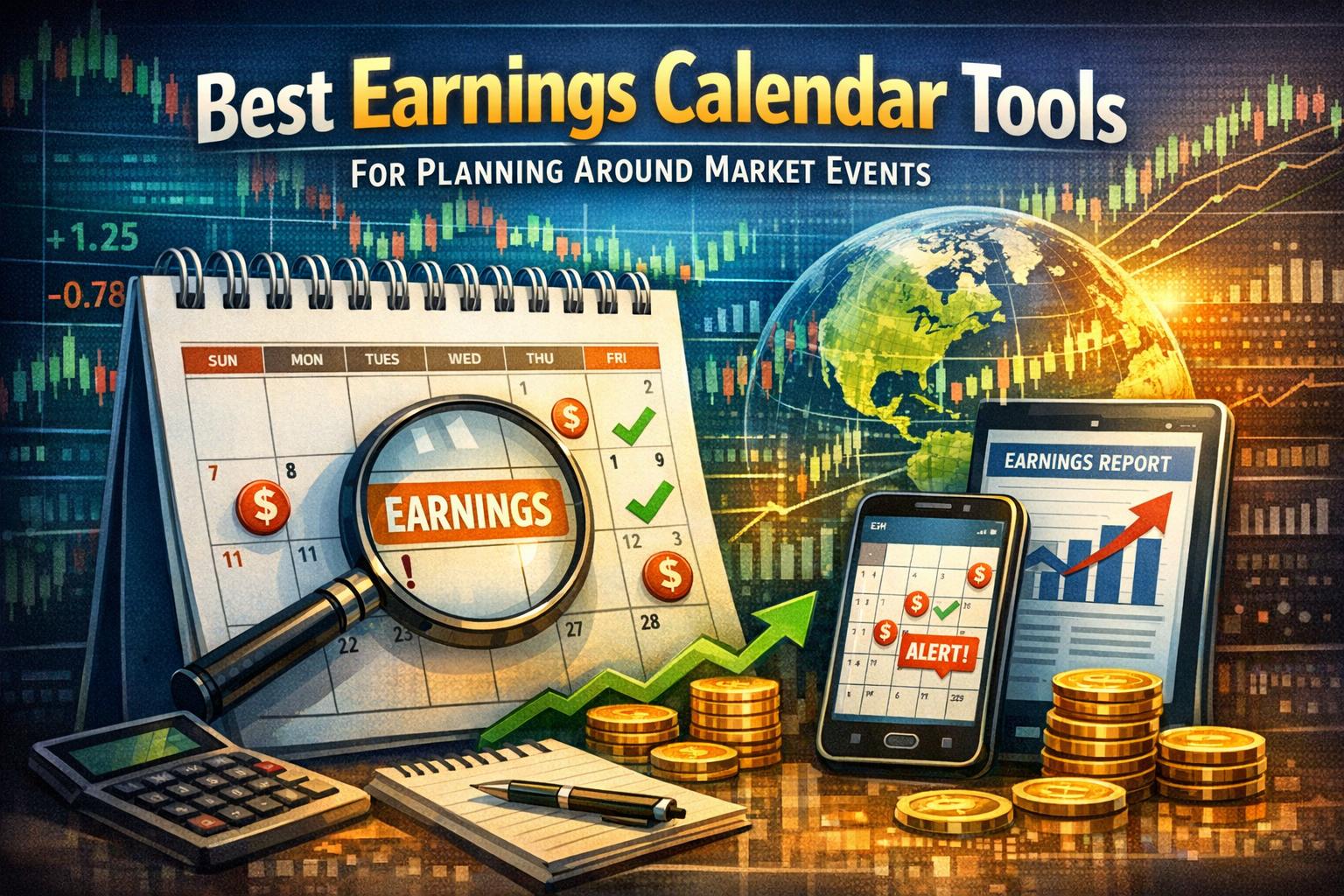 Best Earnings Calendar Tools for Planning Around Market Events