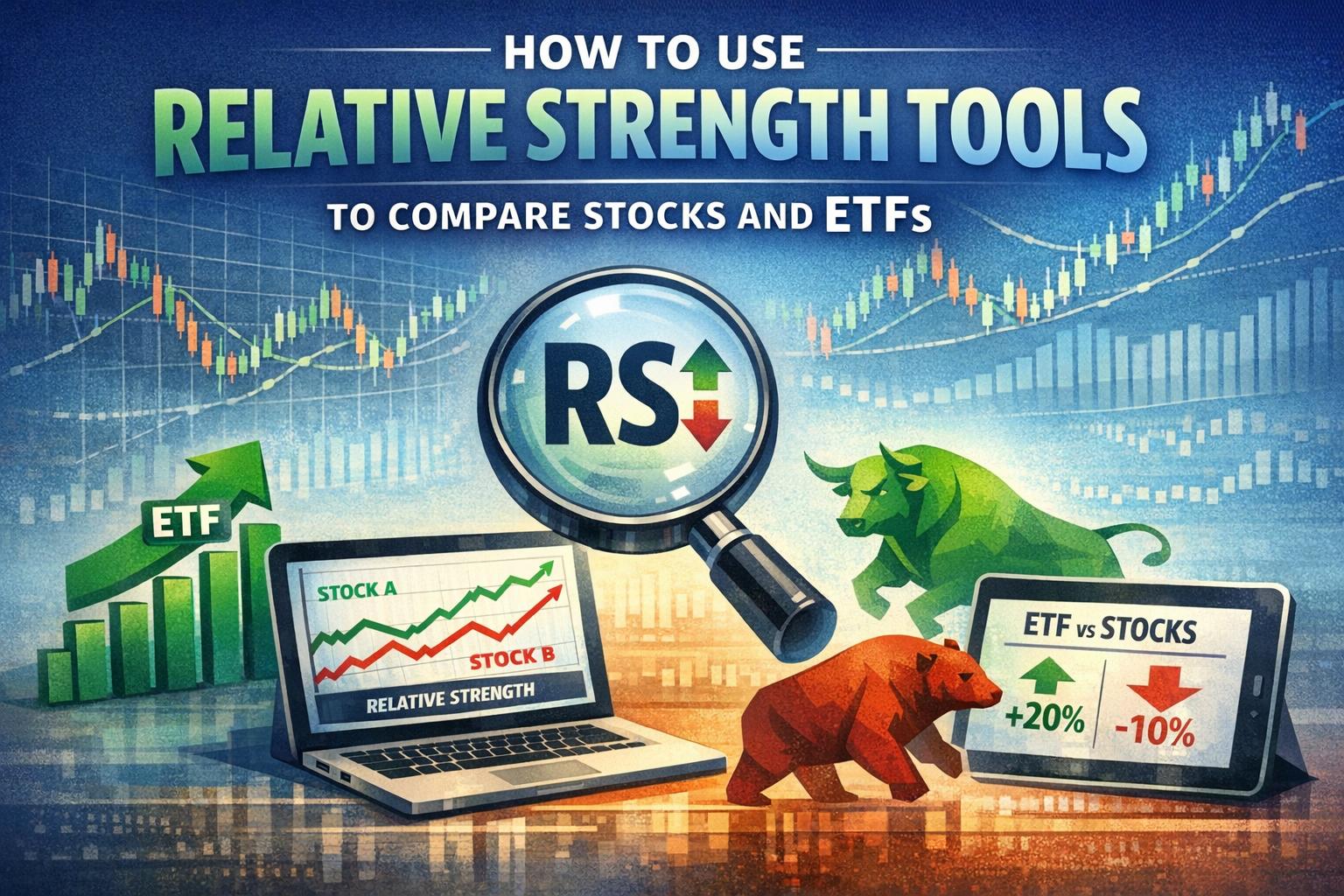 How to Use Relative Strength Tools to Compare Stocks and ETFs