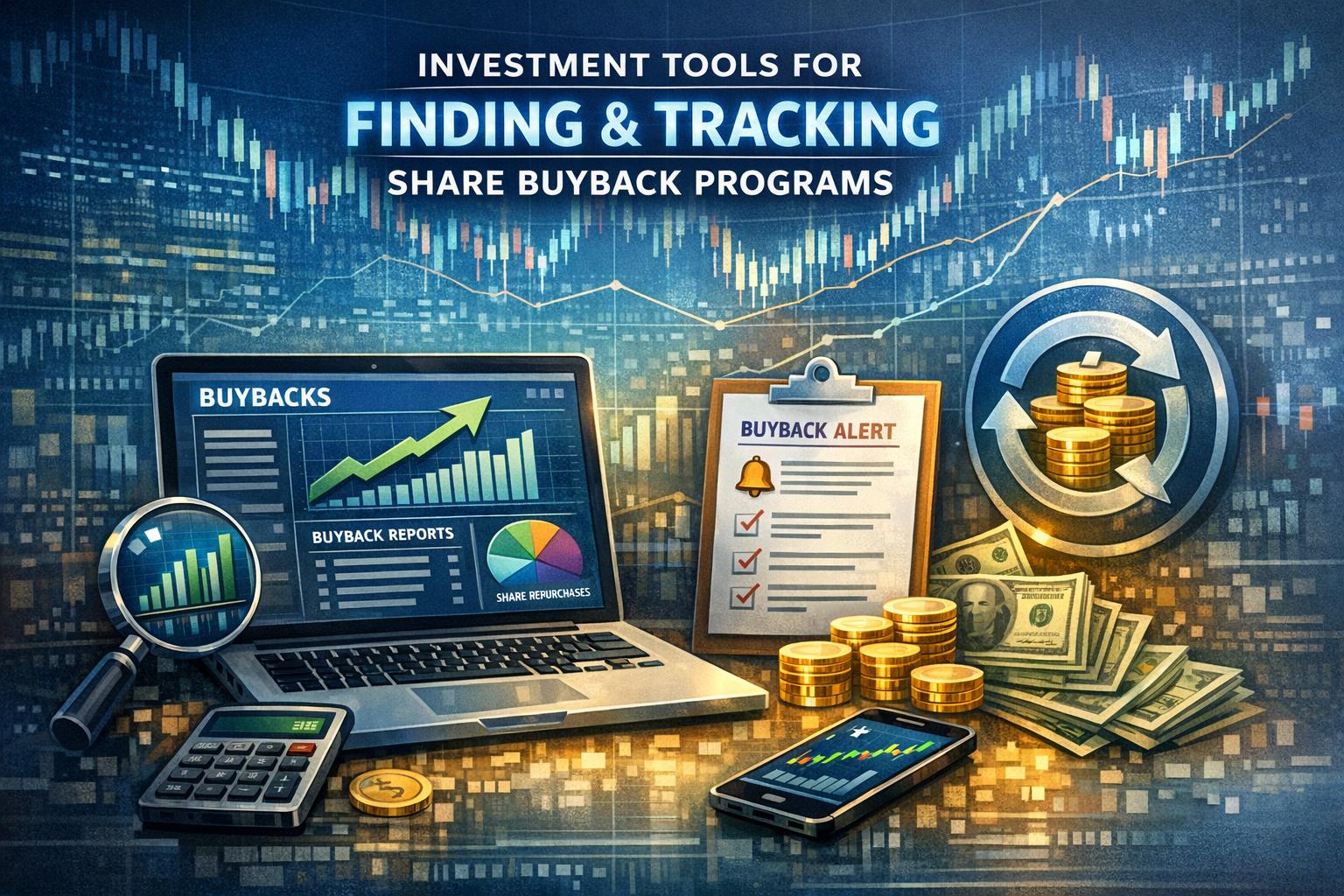 Investment Tools for Finding and Tracking Share Buyback Programs